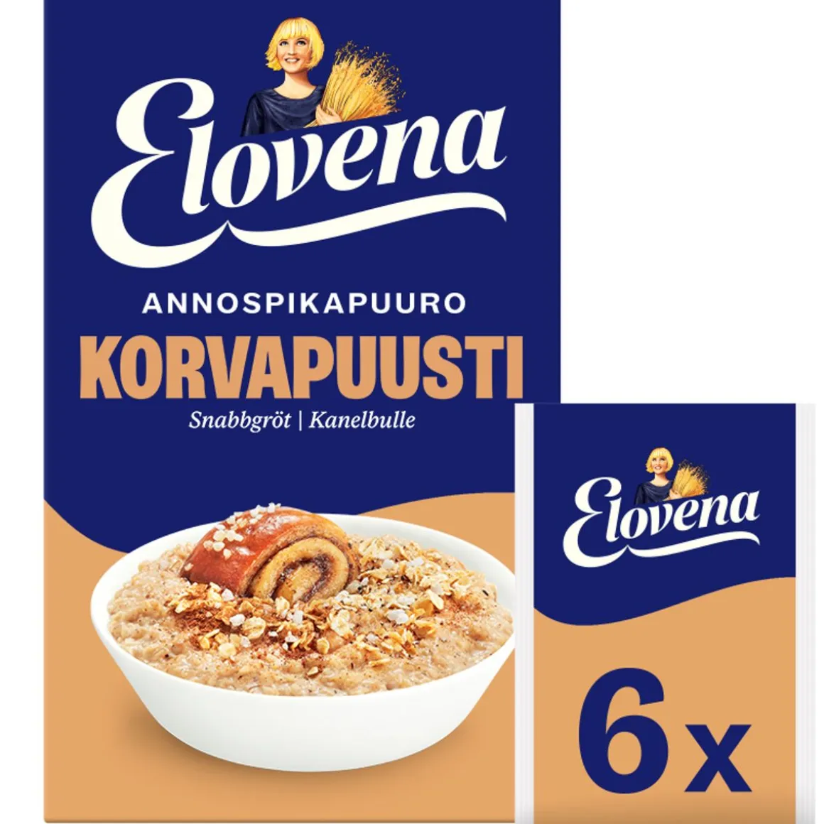 ELOVENA HETKI KORVAPUUSTI ANNOSPIKAPUURO 240 G