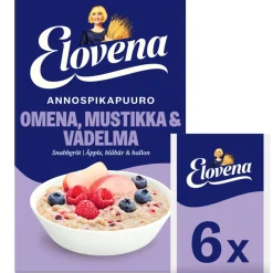 ELOVENA HETKI OMENA-VADELMA-MUSTIKKA ANNOSPIKAPUU