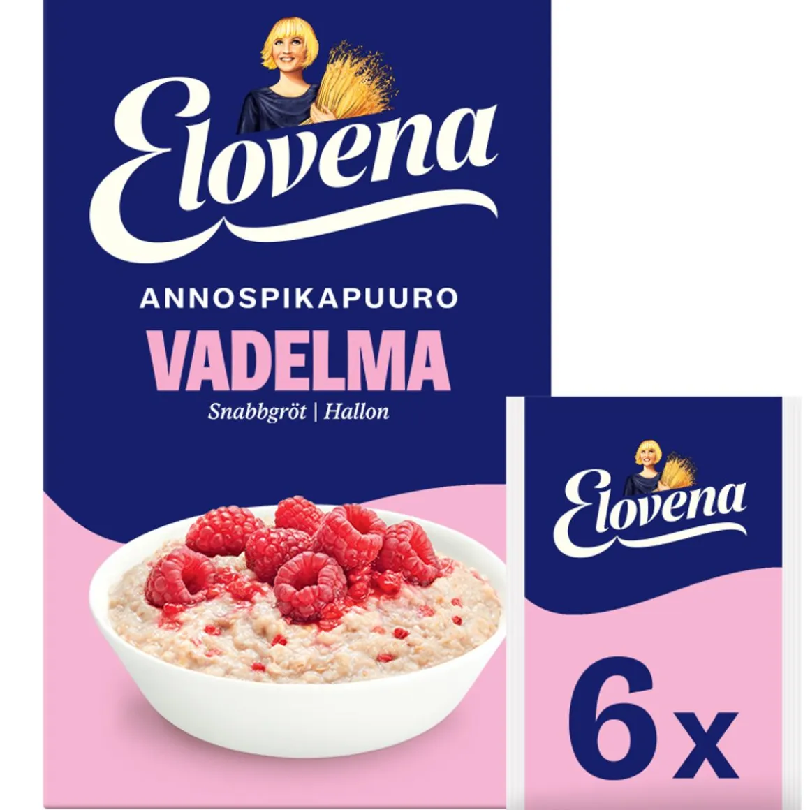 ELOVENA HETKI VADELMA ANNOSPIKAPUURO 210 G