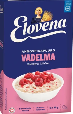 ELOVENA HETKI VADELMA ANNOSPIKAPUURO 210 G