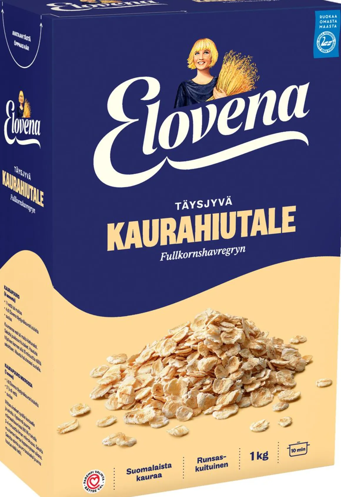ELOVENA KAURAHIUTALE 1 KG