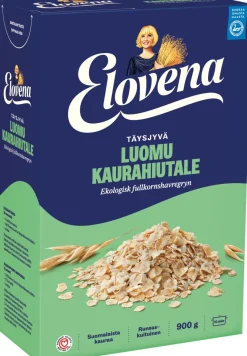 ELOVENA LUOMU TÄYSJYVÄKAURAHIUTALE 900 G
