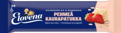ELOVENA VALKOSUKLAA-MANSIKKA PEHMEÄ KAURAPATUKKA 30 G