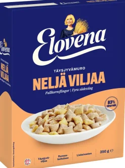 ELOVENA 4-VILJAN TÄYSJYVÄMURO 350 G