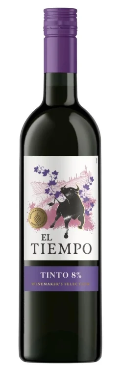 EL TIEMPO TINTO 8% KLP  750 ML