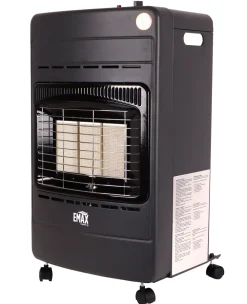 EMAX HEATING KAASULÄMMITIN 4.2KW KOKOONTAITTUVA, MUSTA