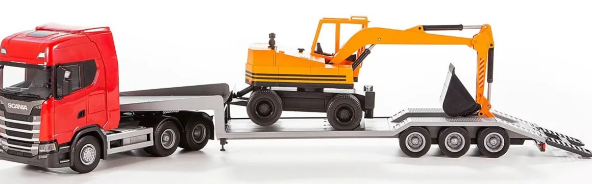 EMEK SCANIA S LAVETTI JA ORANSSI KAIVURI