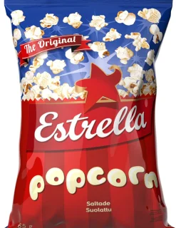 ESTRELLA INDIAN POPCORN SUOLATTU 65 G