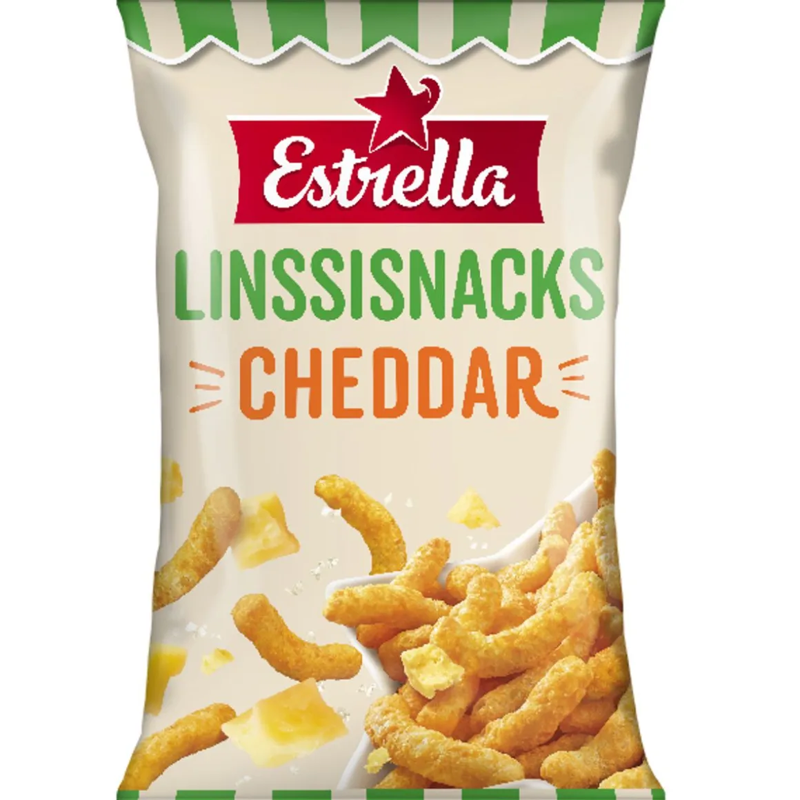 ESTRELLA LINSSISNACKS CHEDDAR 125 G
