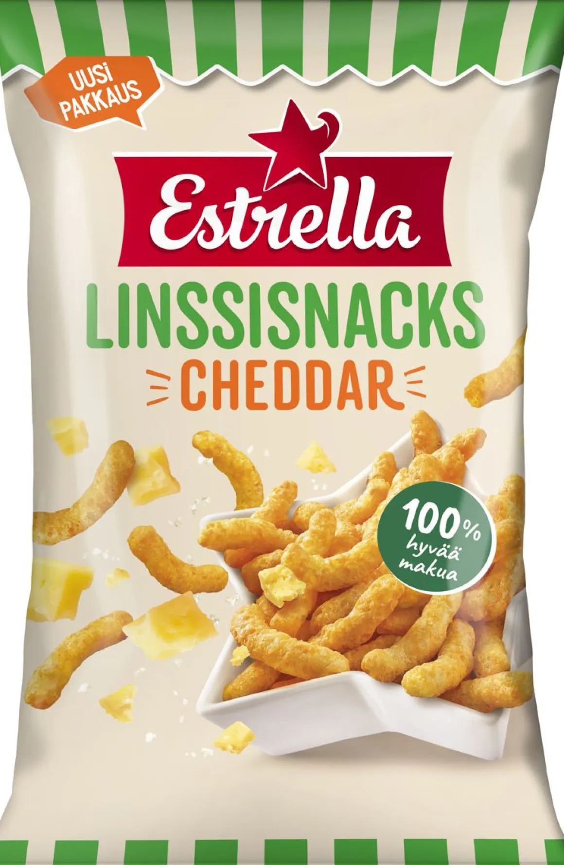 ESTRELLA LINSSISNACKS CHEDDAR 125 G