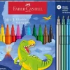 FABER-CASTELL HUOPAKYNÄT DINOSAUR 13 VÄRIÄ