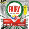 FAIRY PLATINUM PLUS, ALL IN ONE LEMON KONETISKITABLETIT 40 TABL 40
