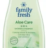 FAMILY FRESH ALOE CARE SUIHKUSAIPPUA&SHAMPOO 500 ML