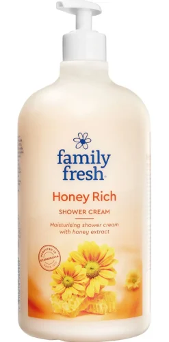 FAMILY FRESH HONEY RICH SHOWER CREAM 1L