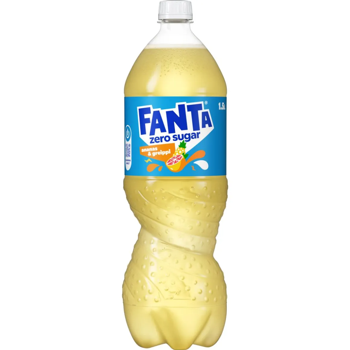 FANTA ZERO ANANAS GREIPPI KMP 1,5 L