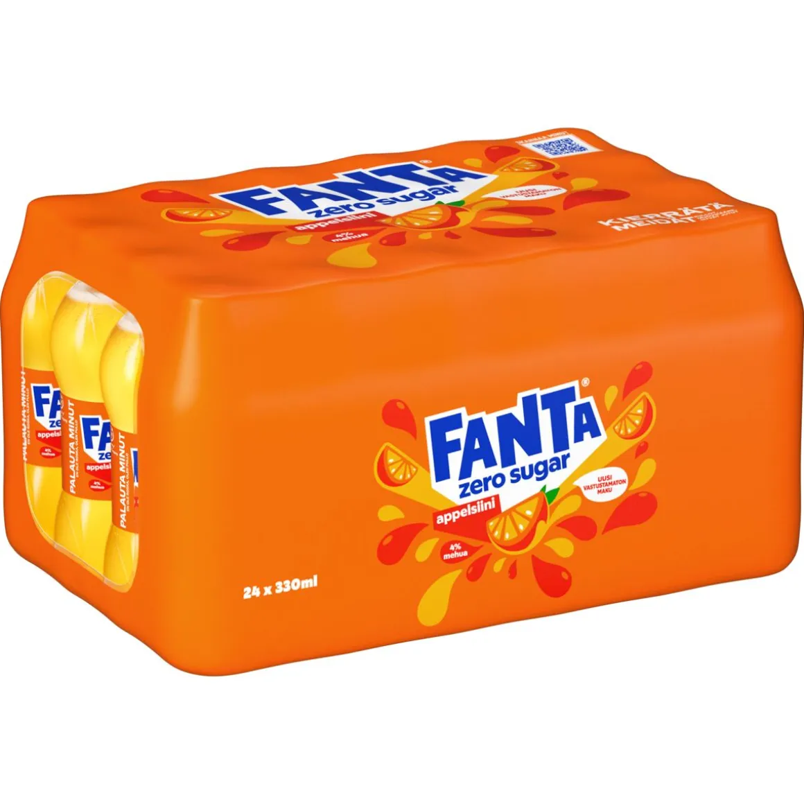 FANTA ZERO APPELSIINI 0,33 KMP 24-PACK 7,92 L