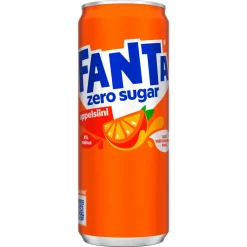 FANTA ZERO APPELSIINI SLEEK TLK 330 ML