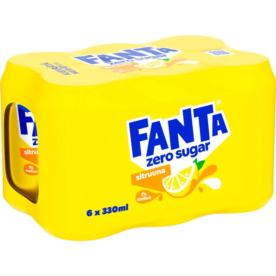 FANTA ZERO SITRUUNA 0,33 TLK 6-PACK 1,98 L