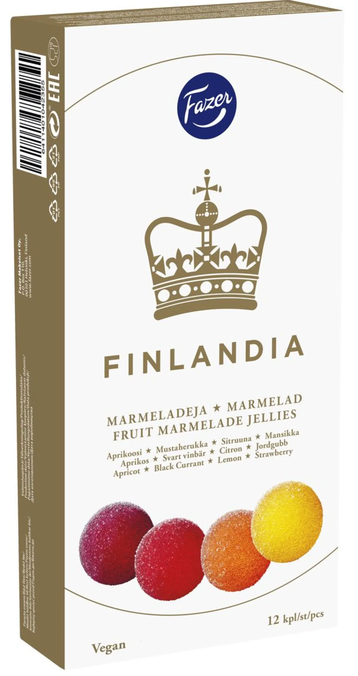 FAZER FINLANDIA MARMELADI 260 G