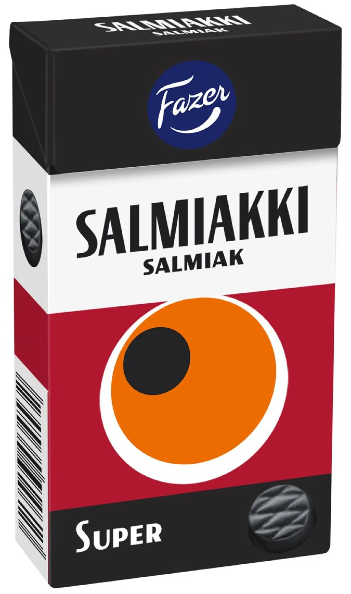 FAZER SUPER SALMIAKKI LAKRITSIPASTILLEJA 38 G