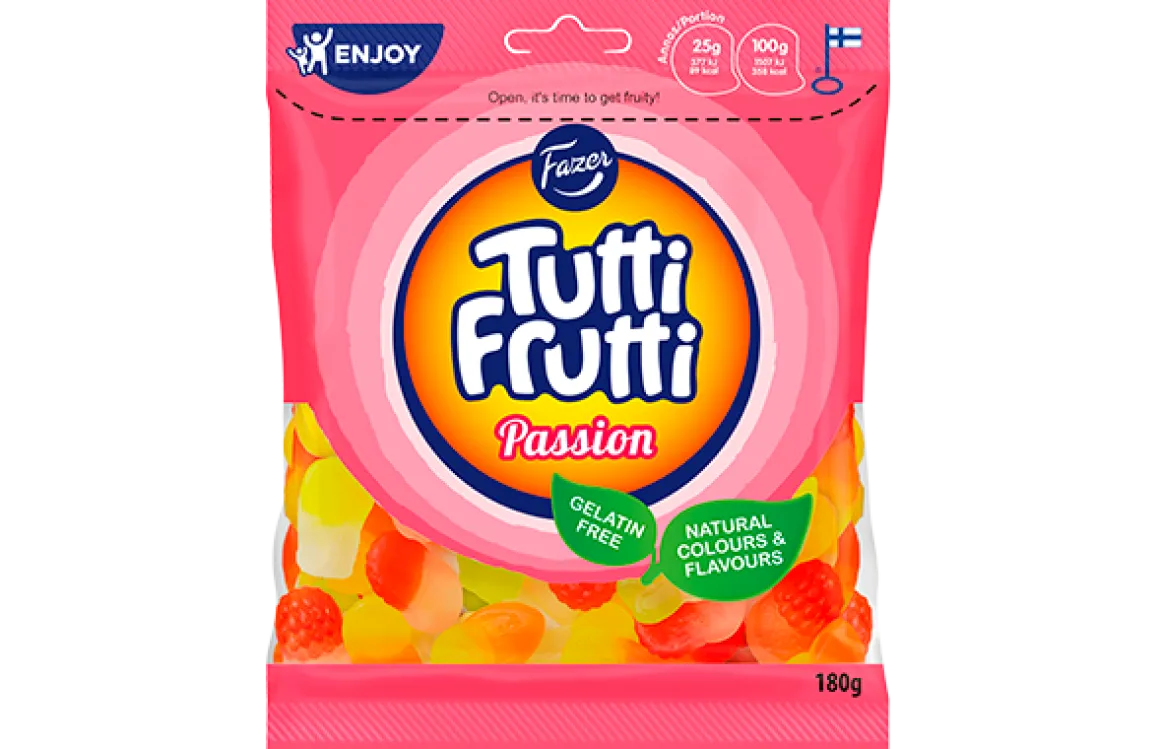 FAZER TUTTI FRUTTI PASSION 180 G