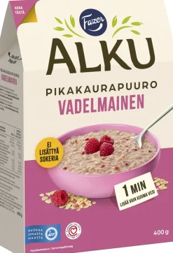 FAZER ALKU VADELMAINEN KAURAPUURO 400 G