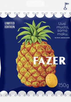 FAZER ANANAS KARKKIPUSSI  150 G