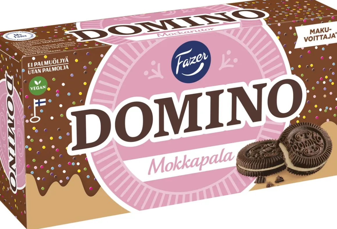 FAZER DOMINO MOKKAPALA TÄYTEKEKSI 350 G