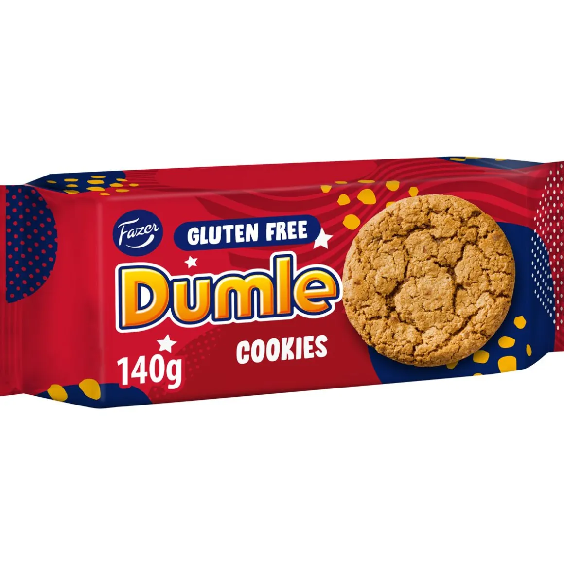 FAZER DUMLE COOKIES GLUTEENITON KEKSI 140 G