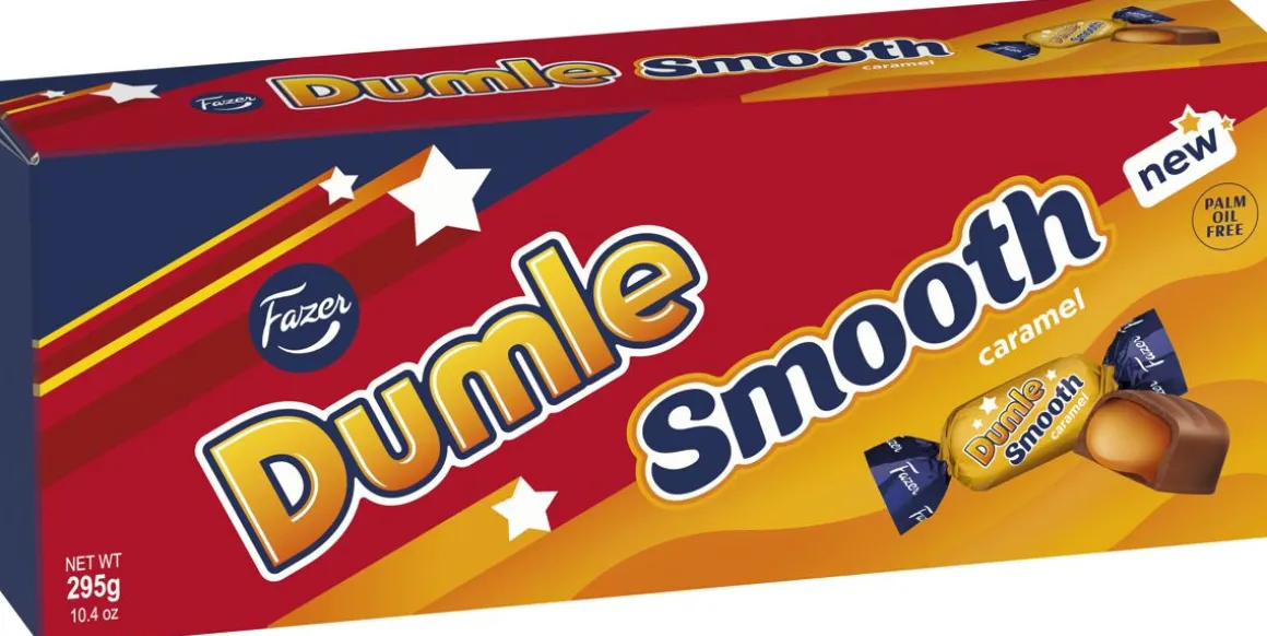 FAZER DUMLE SMOOTH CARAMEL BOX 295 G
