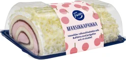 FAZER KAKKURULLA MANSIKKAPAIKKA MANSIKKA-VALKOSUKLAA 485 G