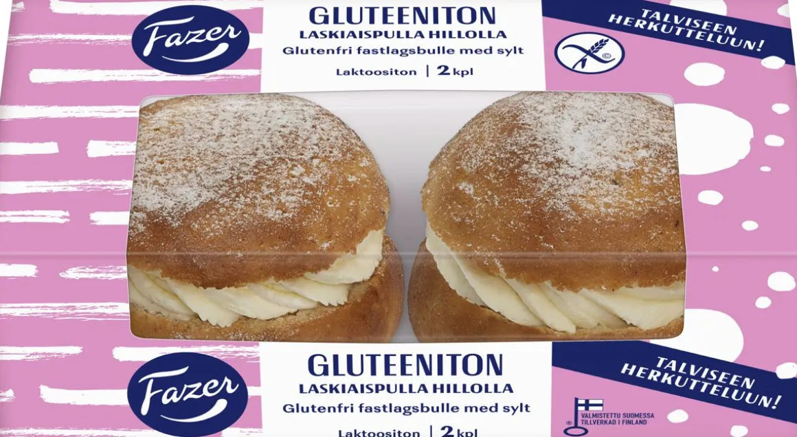 FAZER LASKIAISPULLA HILLOLLA 2KPL GTON 200 G