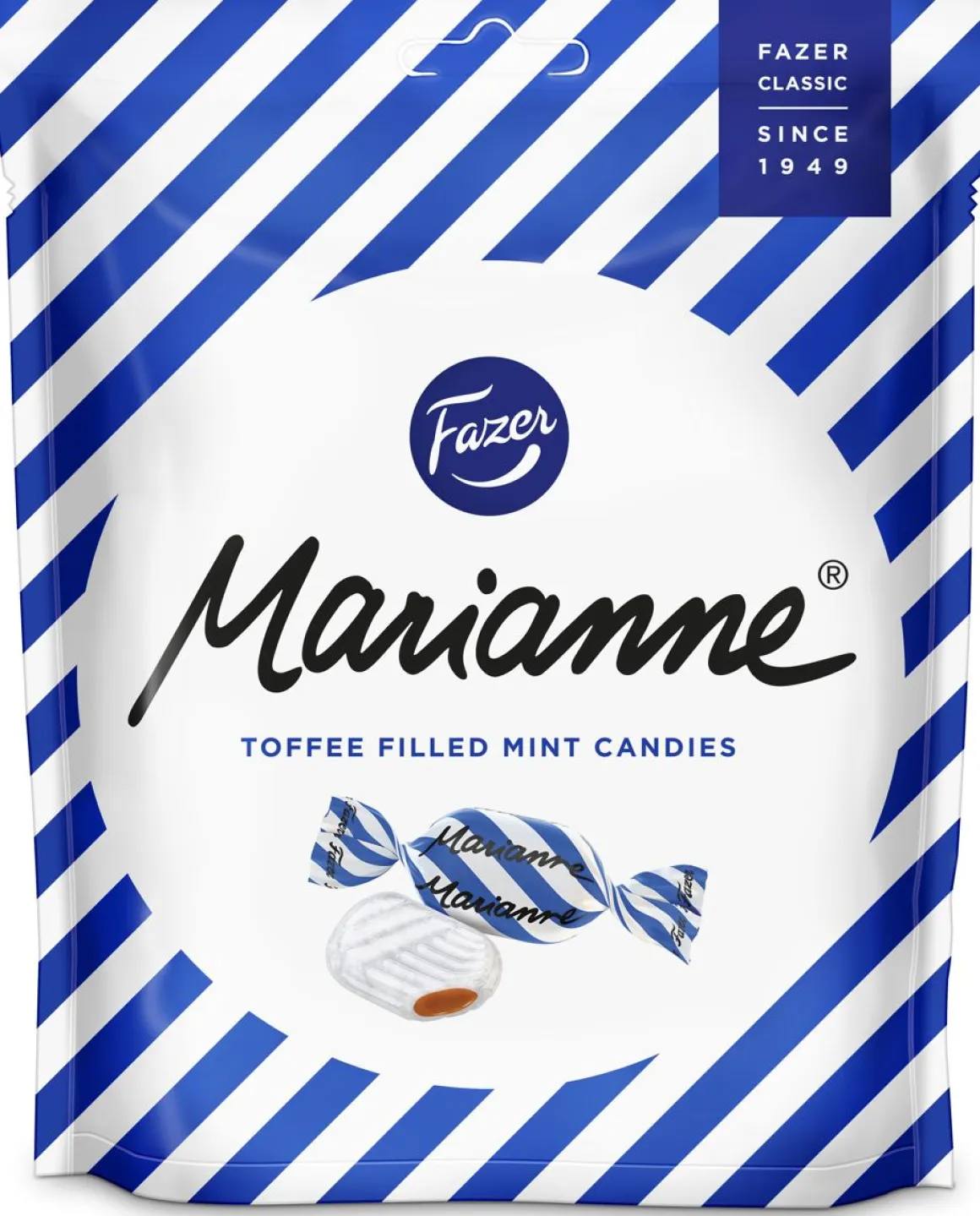 FAZER MARIANNE TOFFEE PIPARMINTTUTOFFEE KARKKIPUSSI 220 G