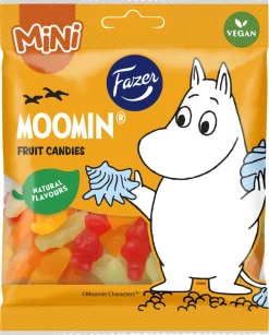 FAZER MOOMIN HEDELMÄMAKEISIA 80 G
