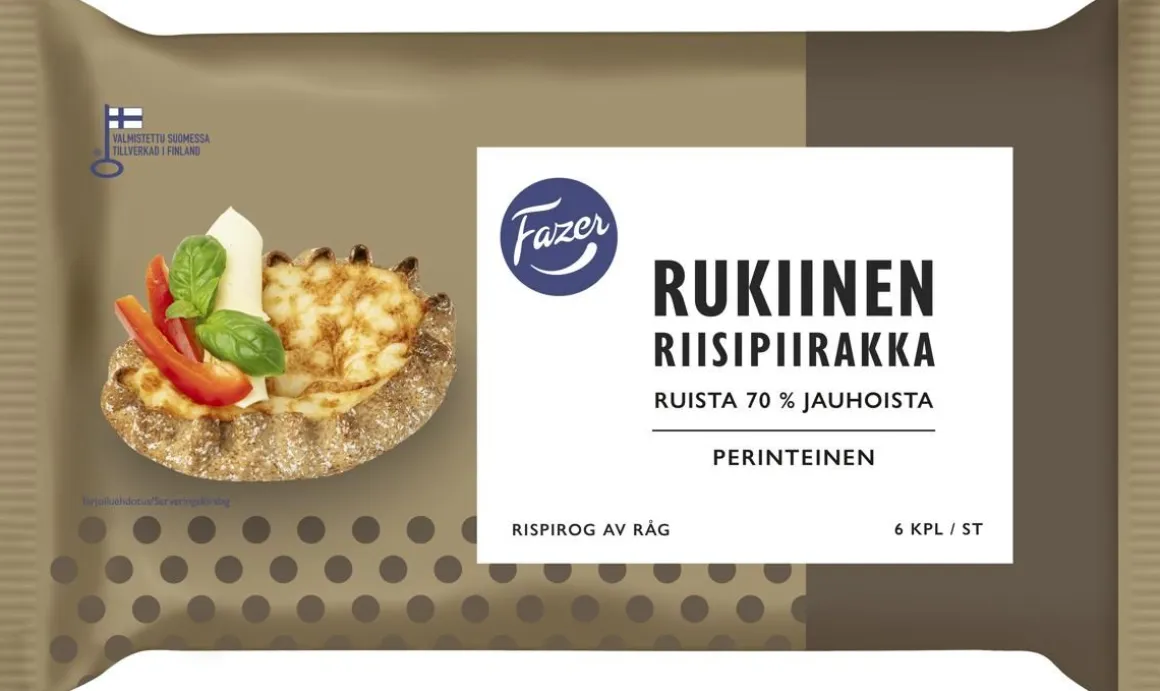 FAZER RUKIINEN RIISIPIIRAKKA 6KPL 420 G