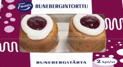 FAZER RUNEBERGINTORTTU 2KPL  214 G
