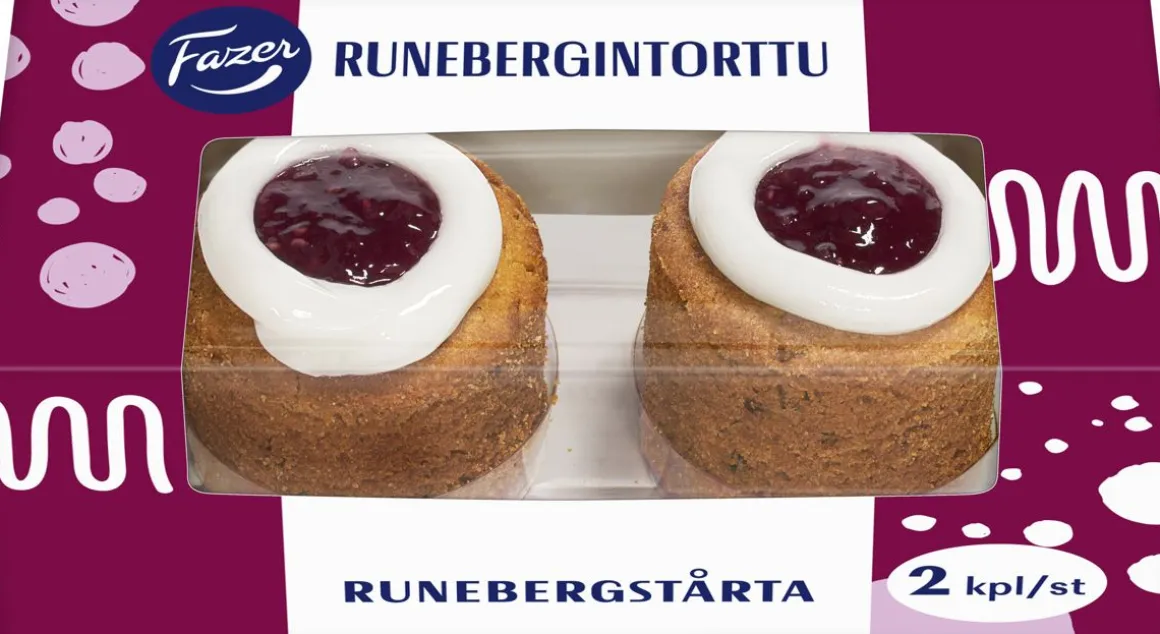 FAZER RUNEBERGINTORTTU 2KPL 214 G
