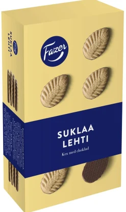 FAZER SUKLAALEHTI KEKSI 185 G