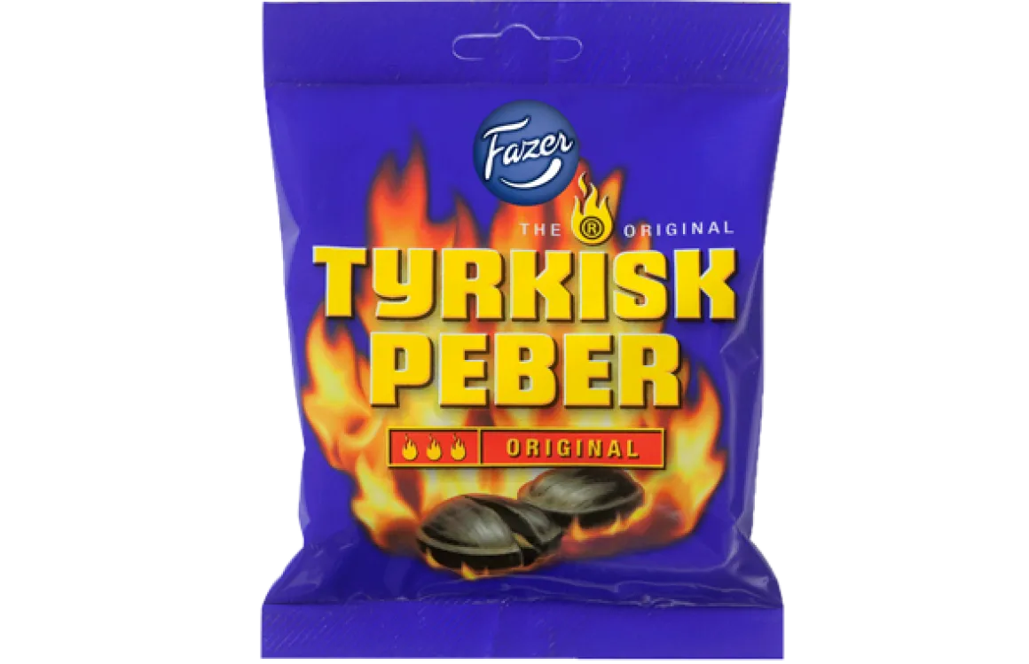FAZER TYRKISK PEBER ORIGINAL KARKKIPUSSI 150 G