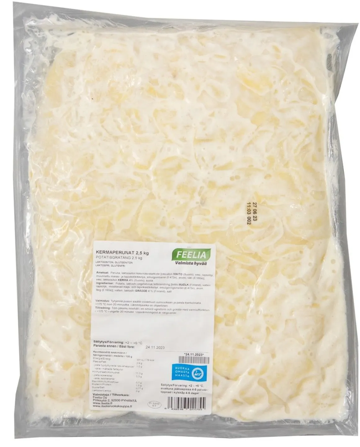 FEELIA KERMAPERUNAT 2,5 KG