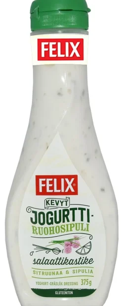 FELIX JOGURTTI-RUOHOSIPULI SALAATTIKASTIKE 375 G