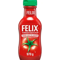 FELIX KETCHUP ILMAN LISÄTTYÄ SOKERIA 970 G