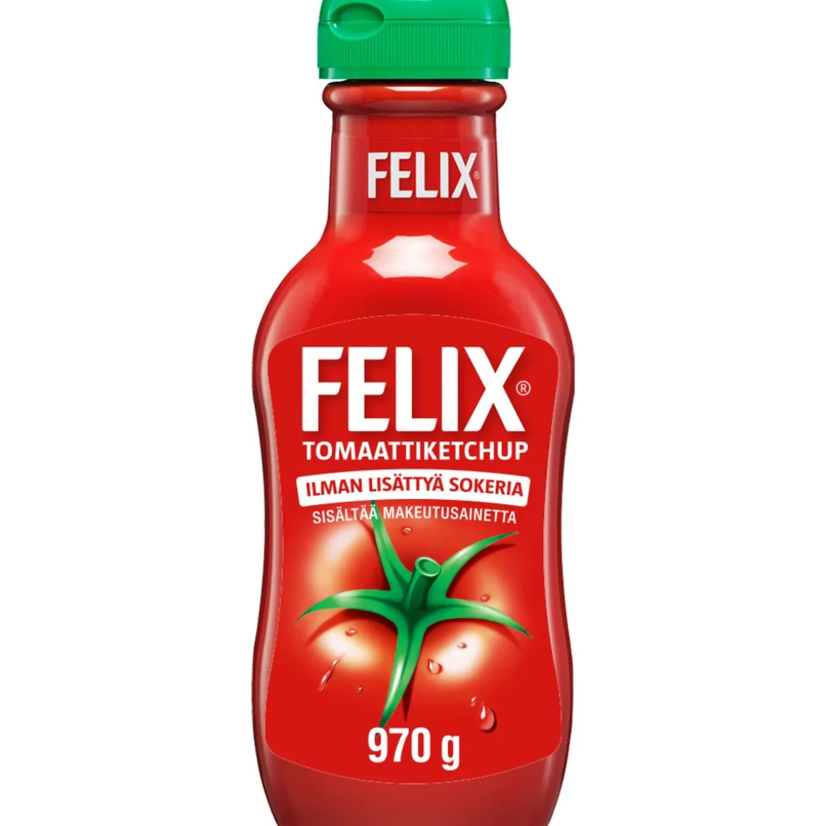 FELIX KETCHUP ILMAN LISÄTTYÄ SOKERIA 970 G
