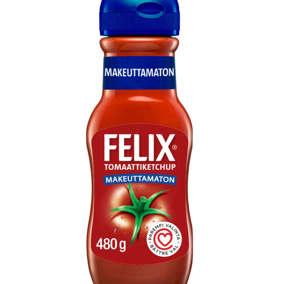 FELIX MAKEUTTAMATON KETCHUP 480 G