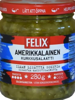 FELIX AMERIKKALAINEN KURKKU- SALAATTI ILMAN LIS. SOKERIA 280 G