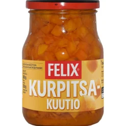 FELIX KUUTIOITU KURPITSASALAATTI 250 G