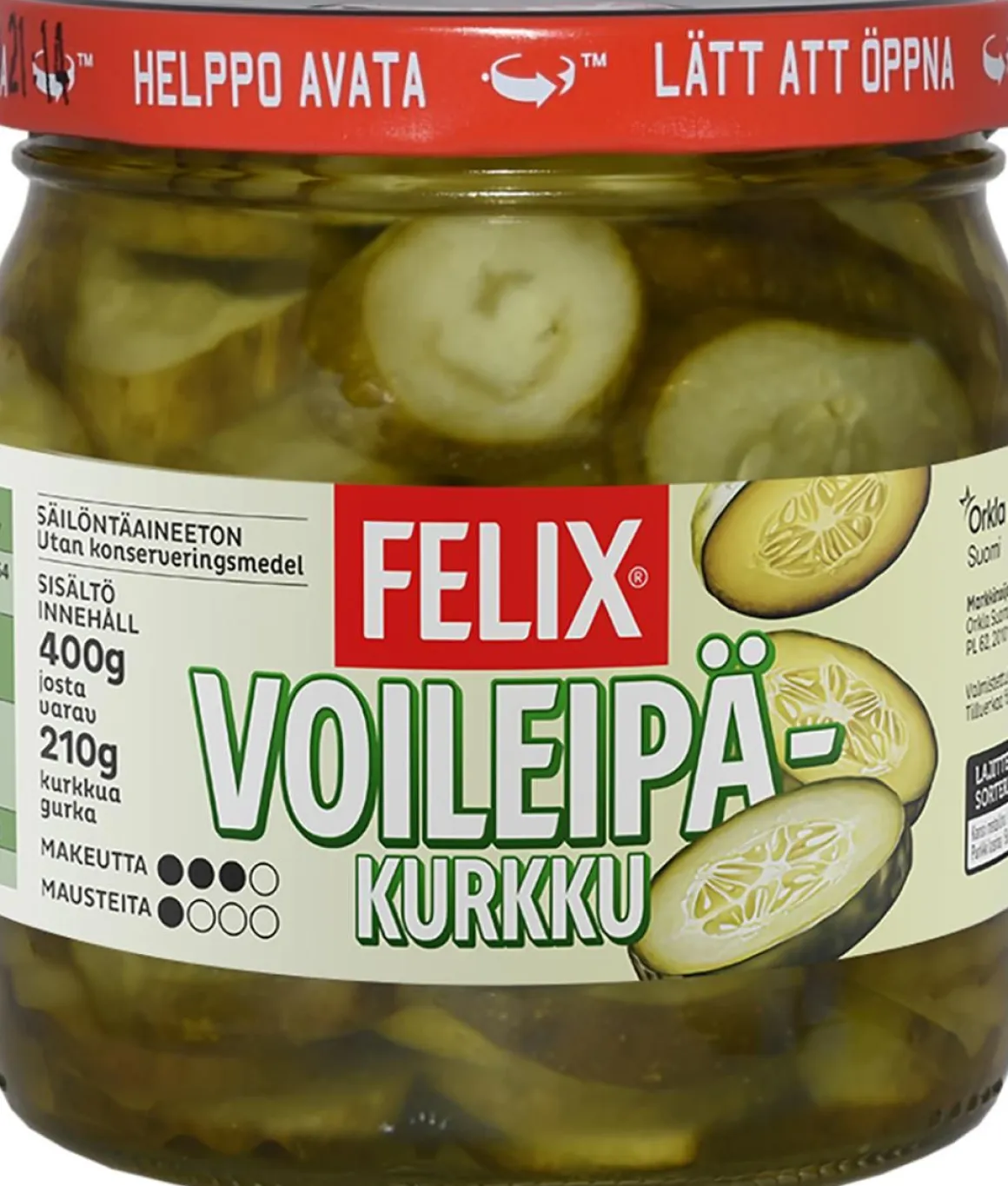 FELIX OHUT VOILEIPÄKURKKU KORUVIIPALE 220 G