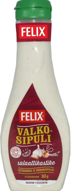 FELIX SALAATTIKASTIKE VALKOSIPULI 365 G