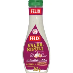 FELIX SALAATTIKASTIKE VALKOSIPULI 365 G