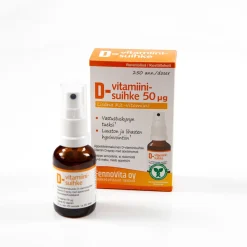 FENNOVITA D + K2 VITAMIINISUIHKE 25 ML